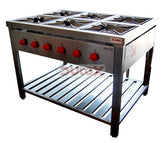 Cocina Industrial De 6 Quemadores / 6Pq