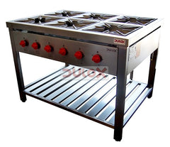 Cocina Industrial De 6 Quemadores / 6Pq
