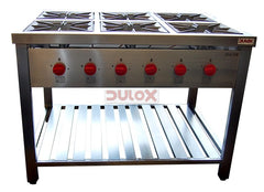 Cocina Industrial De 6 Quemadores / 6Pq