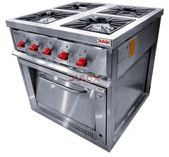 Cocina De 4 Quemadores Con Horno / 4Pqh