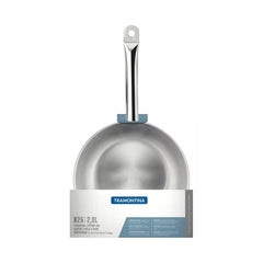 Sartén De Acero Inoxidable Con Fondo Triple 26 Cm 2,2 L Tramontina Professional