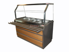 Baño Maria 4 Depositos Full / Dubm4A