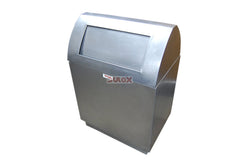 Basurero De Tapa Y Vaivén Doble / Bavad-0500