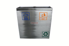 Basurero De Reciclaje 2 Compartimientos / Bare-0600