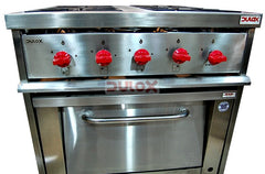Cocina De 4 Quemadores Con Horno / 4Pqh