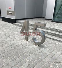 Números Acero Inoxidable