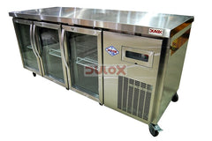 Mesón Refrigerado De 3 Puertas Cristal 1800 X 700 X 850 Mm / M3Pc-1800