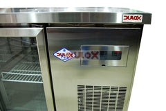 Mesón Refrigerado De 2 Puertas Cristal 1370 X 700 X 850 Mm / M2Pc-1370