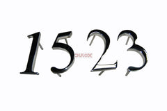 Números Acero Inoxidable