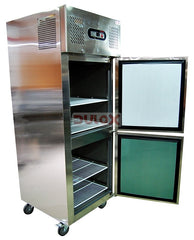 Freezer 2 Puertas De Acero 740 X 820 X 2000 Mm / Rfree-0738