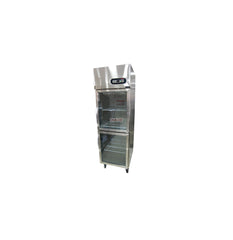 Refrigerador Industrial Doble Puerta De Cristal 620 X 790 X 2000 Mm / Rmv2-0620