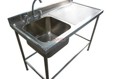 Lavadero Acero Inoxidable De 1200 X 600 / Zllca-0104