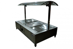 Baño Maria 3 Depositos Full Con Cupula / Dubm3C