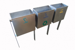 Basurero De Reciclaje Sistema Vaiven / Barsv-01230