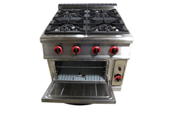 Cocina 4 Quemadores Gas Hgr-905