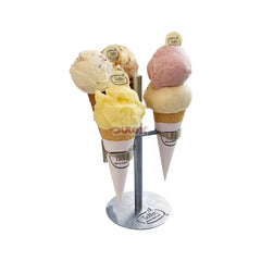 Porta Conos De Barquillo Acero Inoxidable / Pcb-0120