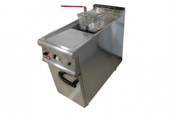 Freidora 1 Canastillo Con Gabinete A Gas / Hgf-968