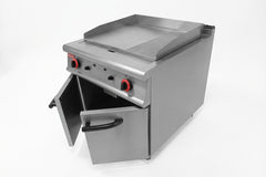 Plancha De Gas Plana Y Grillada Con Gabinete Hgr-906