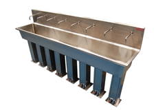 Lavadero De 8 Puestos De Trabajo / Zlle-0260