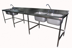 Lavadero Especial 4 Puestos / Zllca-3800