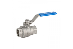 Llave De Paso Valvula Esfera 2 Piezas Inox 1/2 Genebre Gen2014-04