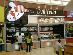 Salad Bar Con Gabinete Inferior Con Panel De Acrílico Iluminado /Ausb-3510