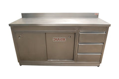 Meson De Trabajo Cerrado De 1500 / Bamt-0199