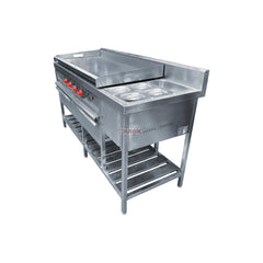 Plancha Churrasquera Con Baño María / PLCHBM-1650