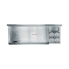 Plancha Churrasquera Con Baño María / PLCHBM-1650