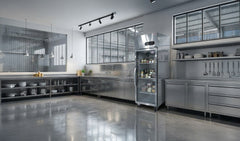 Refrigerador Industrial Puerta Cristal 620 X 790 X 2000 Mm / Rmv-0620 (no incluye)