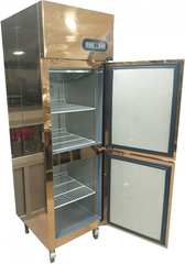 Refrigerador Vertical Cobre 680 X 800 X 2000 Mm / Rmvc-0380