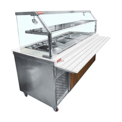 Salad Bar 5 Depositos Full Deluxe / Dusb5Ab