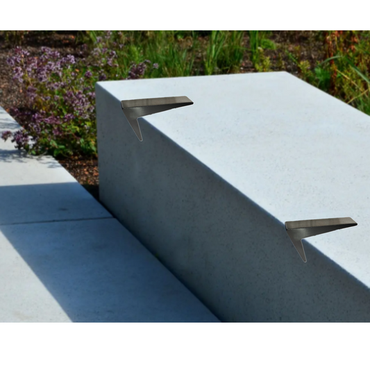 PROTECCIÓN ANTISKATE PARA BANCAS DE HORMIGÓN
