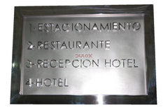 Letrero Volumétrico