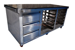 Meson De Trabajo Cubierta De Granito / Mtcg-2000