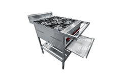 COCINA 4 QUEMADORES SIN HORNO ESPECIAL / CE-600