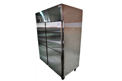 Freezer 2 Cuerpos 4 Puertas De Acero 1425 X 820 X 2000 Mm / Rfree-1425