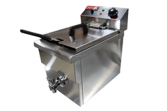 Freidora Encimera Electrica 1 Canastillo / Hef-12L