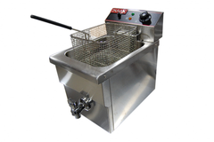 Freidora Encimera Electrica 1 Canastillo / Hef-12L