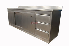 Meson De Trabajo Cerrado De 1900 / Bamt-00200