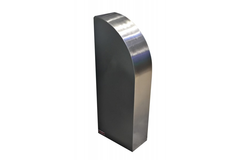 Protección Escalera Mecánica Diseño Liso Y Curvo Al Frente / Pedl-0800