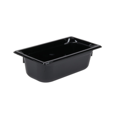 Recipiente Gastronómico Policarbonato 1/3 Vollrath Negro
