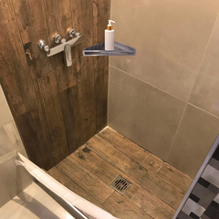 Repisa Baño Triangular Acero Inoxidable / Reba-0230