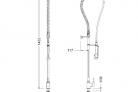 COLUMNA LLAVE PREWASH MONOMANDO 1/2 GENEBRE 1705-04