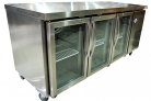 MESÓN REFRIGERADO DE 3 PUERTAS CRISTAL 1800 X 700 X 850 MM / M3PC-1800